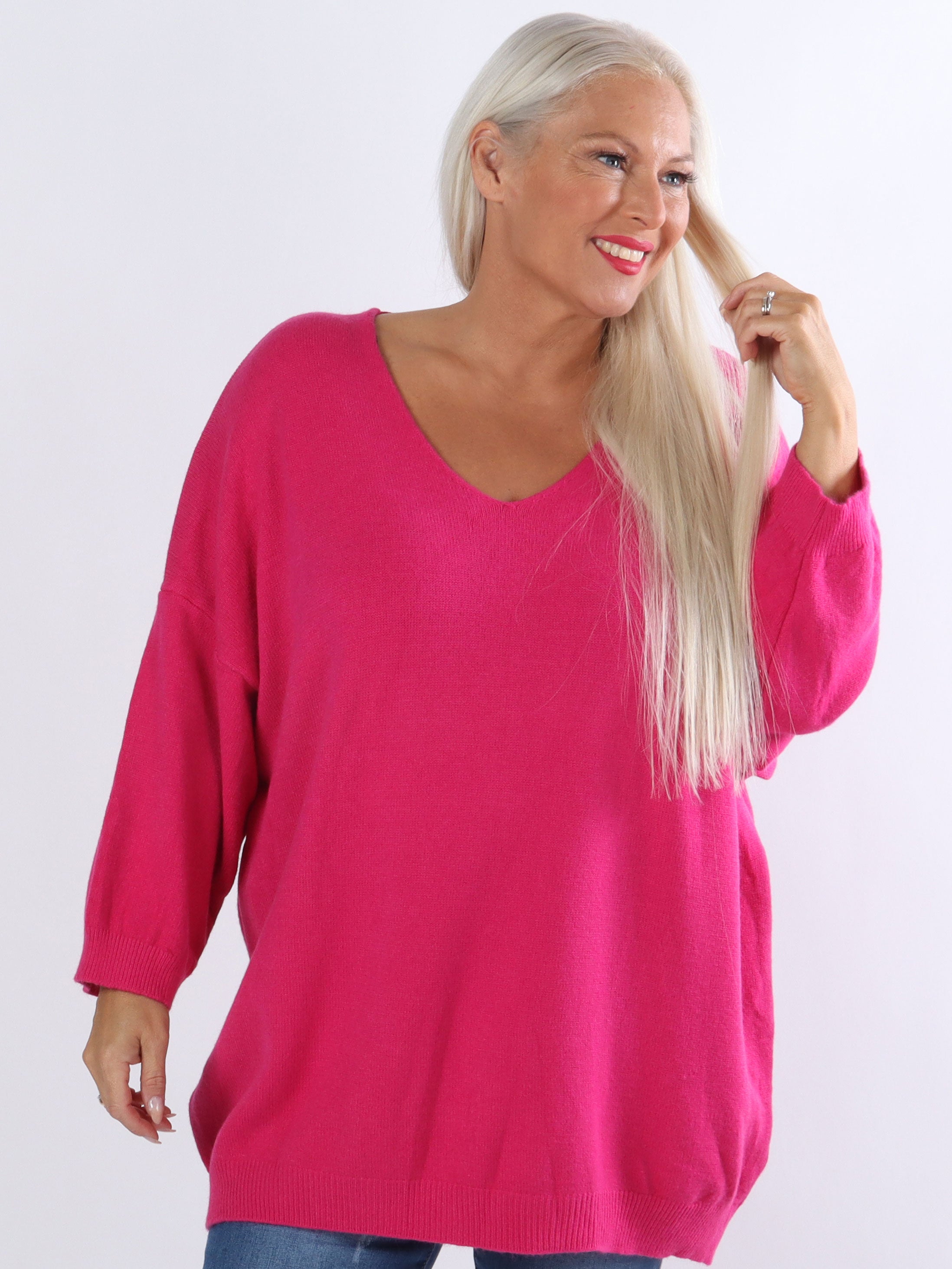 Esther - Sød og simpel plus size strik